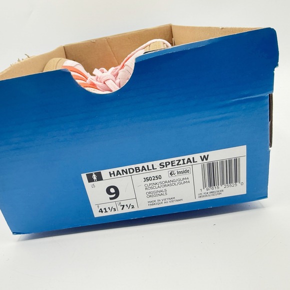 Adidas Handball Spezial W Sneakers Size 9 Pink/Orange/Gum JS0250 NEW - Picture 11 of 11